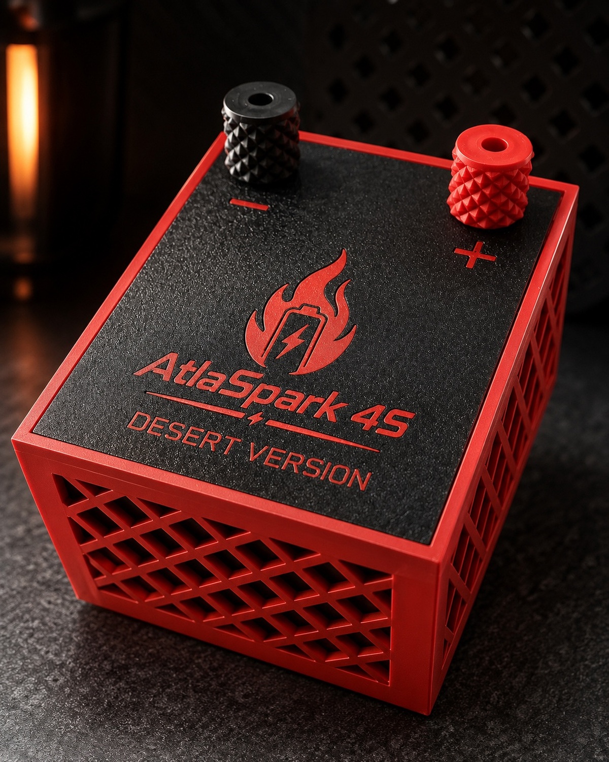 عرض مرئي محسّن لمنتج AtlaSpark 4S Desert Edition